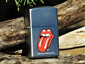 Zippo Lighter - The Rolling Stones - Mick Jagger - Keith Richards - Tongue - Bild 1 von 7