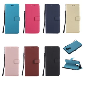 Wallet Case Magnetic Leather Flip Phone Cover For NOKIA 3 5 6 8 9 N3310 N630 - Picture 1 of 19
