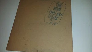 THE WHO - LIVE AT THE LEEDS  DECCA 712421 WHITE LABEL RECORDED ENGLAND LP VINYL  - Picture 1 of 5