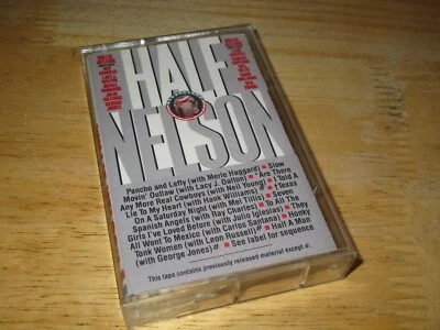Half Nelson by Willie Nelson (Cassette, Album, 1985, Columbia Records) Clear - Image 1 of 4