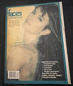 Faces International Summer 1991 Teen Adult Models Victoria Principal Cover - Bild 1 von 8