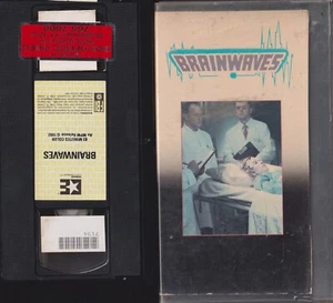 Brainwaves VHS 1983 CLAM-SHELL CASE - Picture 1 of 3