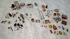 Vintage+Dollhouse+Accessories+Miniatures+Bed+Kitchen+Lights+Books+Bags+Stove