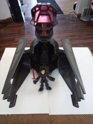 Star Wars Galactic Heroes Kylo Ren TIE Silenciador Playskool  Foto 1 de 4
