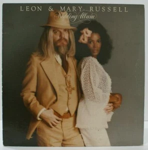 LEON & MARY RUSSELL - WEDDING ALBUM - FUNK SOUL VINYL LP - Picture 1 of 6