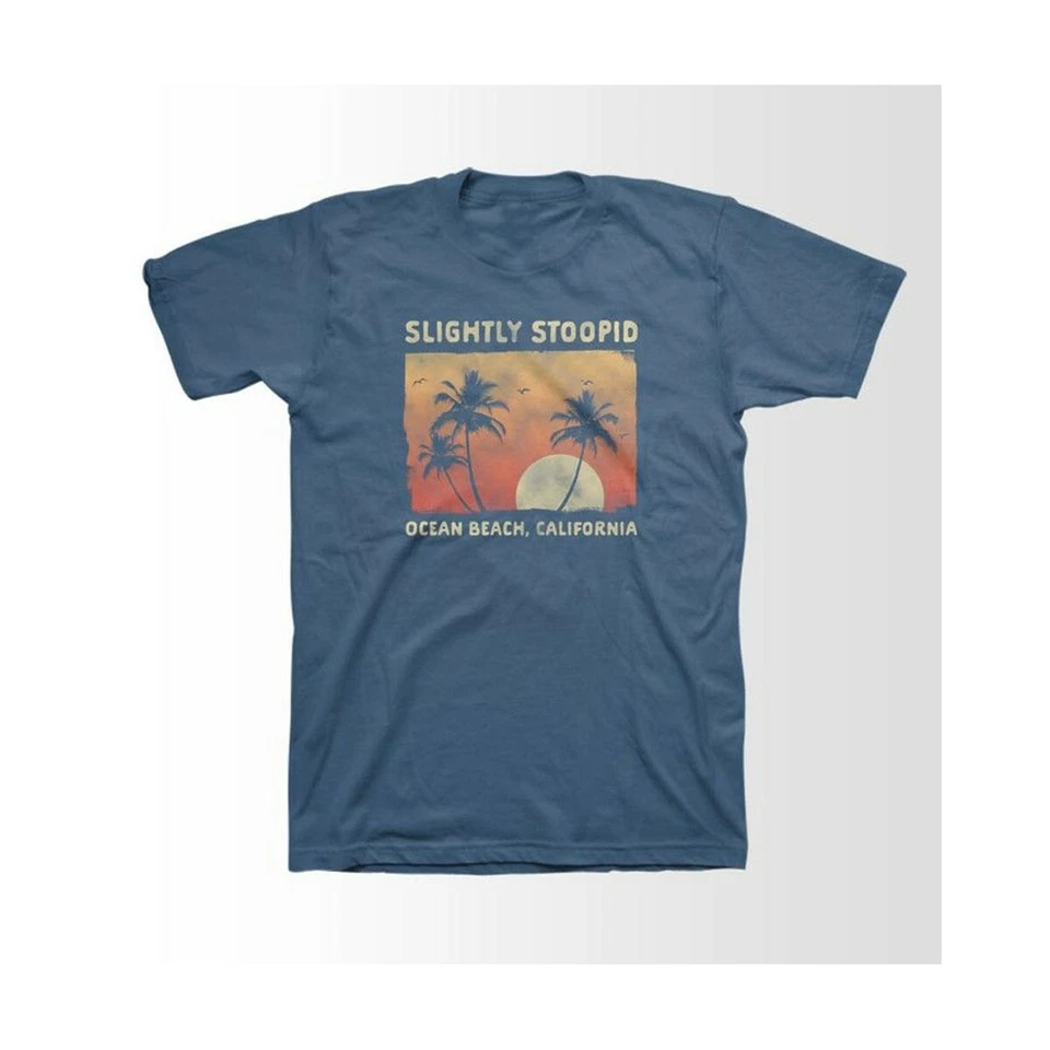 SLIGHTLY STOOPID Ocean Beach T SHIRT S-M-L-XL-2XL New Official Hi Fidelity Merch - Image 1 of 1