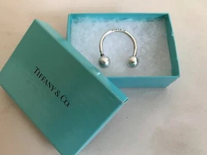 Llavero Herradura Tiffany & Co Vintage Plata de Ley con Caja Original - Imagen 1 de 6