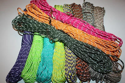 DOGLETIC REFLEKTIERENDE Leine Schleppleine Hundeleine Sicherheitsleine Reflektorband NEU