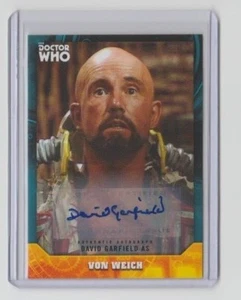 Doctor Who Signature Series Autograph David Garfield as Von Weich #88 - Picture 1 of 2