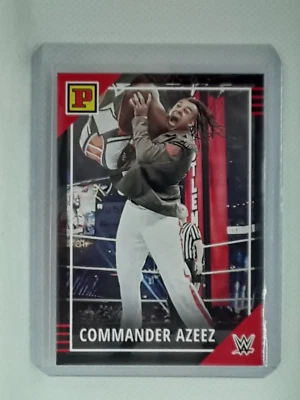 Commander Azeez 2022 Panini WWE International (Debut Edition) #92 RED Wrestling - Image 1 of 2