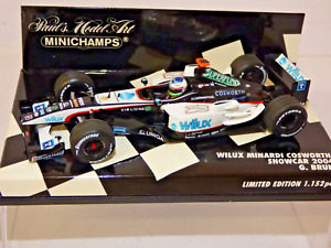 Minichamps Wilux Minardi Cosworth Showcar 2004 G. Bruni  1/43rd scale  400040070
