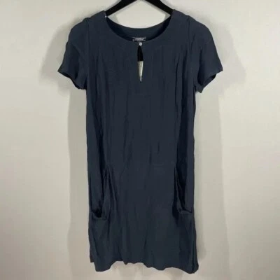 NEW Lucky Brand Dress Womens Small black tunic classic boho casual - Image 1 of 4