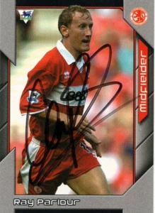 RAY PARLOUR SIGNED MIDDLESBROUGH 2004/2005 PREMIER STARS TRADING CARD+COA - Picture 1 of 1