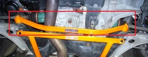 Swave Summit Front Wishbone Tie Bar Brace: For Mitsubishi Lancer Evo 7 8 9 - Picture 1 of 2