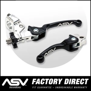 ASV F2 PAIR PACK Brake & Clutch Levers Yamaha YZ250F (01-06) /450F (01-07) Black - Bild 1 von 10