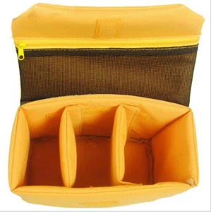 Padded DSLR Camera Insert liner Bag Soft Shockproof DSLR Camera bag insert Case - Picture 1 of 11