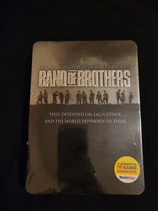 Band of Brothers (DVD, 2002, 6-Disc Set Tin Box Case) Tom Hanks Steven Spielberg - Picture 1 of 1