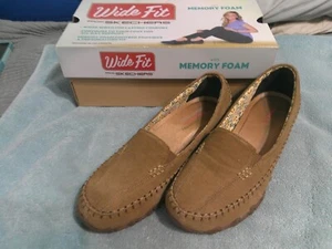 Skechers Relaxed Fit Memory Foam Loafers-Choc-SN48930-Women's Size 8 *EX* - Picture 1 of 13