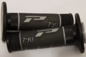 Motorcycle Grips ProGrip 790 7/8" MX Triple Density Titanium/Black/Gray new - Picture 1 of 1