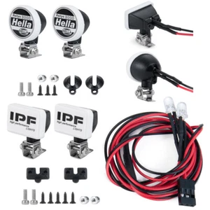 Dachlampe Leuchte 2 LEDs für 1:10 RC TRX4 TRX6 SCX10 Auto Raupe Zubehör - Bild 1 von 16