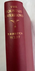 The Fountain Overflows, West, Rebecca, Macmillan, 1957, Hardcover reprint good - Picture 1 of 6