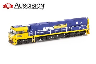 Auscision (NR-41) NR98 Pacific National (5 Stars) - Blue/Yellow - HO Scale - Image 1 of 2