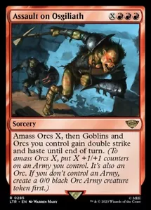 Assault on Osgiliath (quasi nuovo di zecca) mtg Magic - Il Signore degli Anelli - Foto 1 di 1