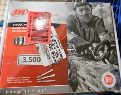 Air Hammer Chisel Ingersoll Rand Pneumatic Barrel Blade Impact Heavy Duty-09 - Image 1 of 4