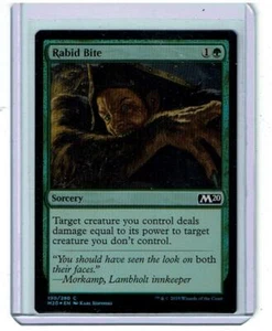 Rabid Bite - Foil - 2020 Core Set - Magic the Gathering - Picture 1 of 4