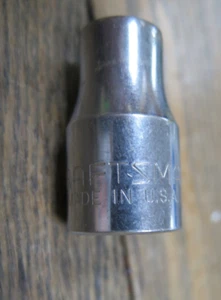 Craftsman G 47501 1/2" Drive 7/16" SAE 12 Point Shallow Socket USA QUICK SHIP - Picture 1 of 5