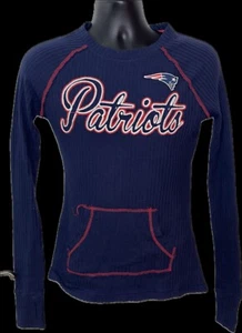 New England Patriots NFL Womens Size S Small Embroidered Rib Knit Sweater - Picture 1 of 2