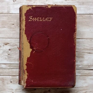 BUCH ANTIK Die poetischen Werke von Percy Bysshe Shelley 1908 Einbandschaden - Bild 1 von 15