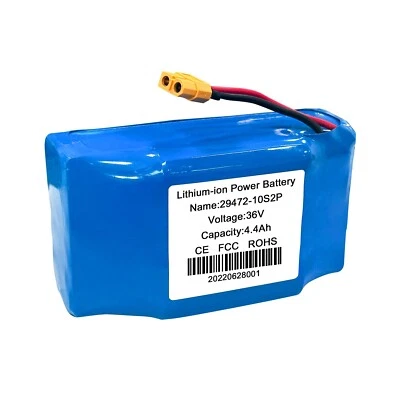 36V 4.4Ah 158Wh Li-Ion Battery for Hoverboard Balance Board 10S2P US - Image 1 of 4