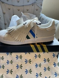 ADIDAS SUPERSTAR GOLF SL SHOES,BNIB,DS,SZ. 10,ADIDAS# IH2500 - Picture 1 of 8