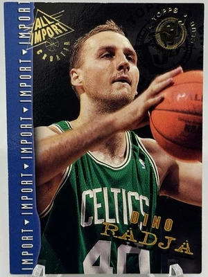 Dino Radja 1994-95 Topps Stadium Club All-Import #202 Boston Celtics Foto 1 de 2