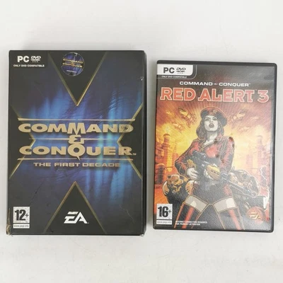Command & Conquer The First Decade PC Game + Red Alert 3 Bundle Cardboard Sleeve - Image 1 of 4