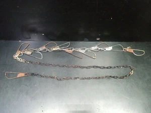 1 Kettenspanner 60" lang 8 Clips für Fische halten sie im See rostig am Leben  - Bild 1 von 8