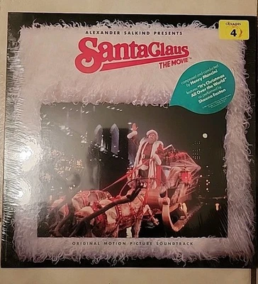 SANTA CLAUS THE MOVIE EMI Records SJ-17177 Shrinkwrap & Hypersticker  Foto 1 de 4