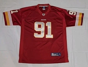 NFL Reebok #91 Kerrigan Size 54 Jersey Redskins - Afbeelding 1 van 12