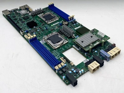 Supermicro X9DBS-F Rev 1.11 Dual LGA1356 Intel C602J DDR3 Server Motherboard - Image 1 of 4
