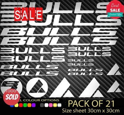 STIERE Vinyl Aufkleber Sticker Blatt Fahrrad Rahmen Radfahren Cycle Fahrrad pk21 - Bild 1 von 4