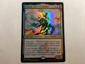MTG Commander 2021 VEYRAN, VOICE OF DUALITY Foil LP (9571) Graded Power - Bild 1 von 2