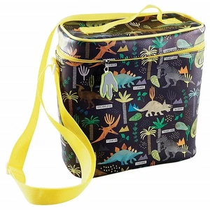 Dinosaur Insulated Lunch Bag Picnic School Kids Boys Detachable Shoulder Strap - Picture 1 of 2