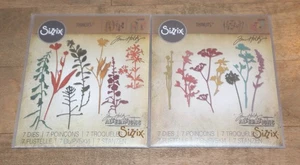 Fustelle Sizzix Thinlits | *FLOWERS #1 2* Set Tim Holtz - Foto 1 di 2
