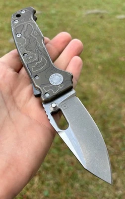 Demko AD20 Compact TAD Edition, MagnaCut, Bronze Topo Titanium. New. - Image 1 of 4