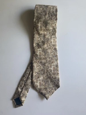 Corbata de cuello Anthony Richard’s vintage Y2K amarilla 57 pulgadas x 4 pulgadas Foto 1 de 4