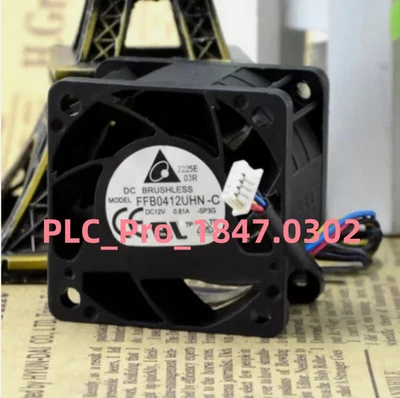 FFB0412UHN-C 1PCS brand NEW Delta FFB0412UHN-C-SP3G fan 4pin  Fast shipping - Image 1 of 4