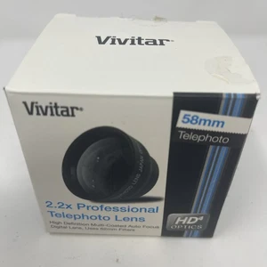 Vivitar High Definition Objektiv 2,2X Tele 58mm Profi Objektiv HD4 Optik - Bild 1 von 11