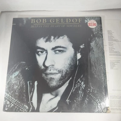 Bob Geldof Deep In The Heart Of Nowhere Vinyl Album LP With Inner Sleeve VG/NM - Image 1 of 4