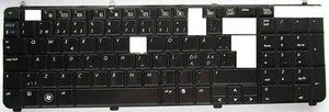 HP179 Touches pour clavier HP Pavilion DV7-2100 DV7-3100 X18 DV8-1000 DV7-1200 - Picture 1 of 2